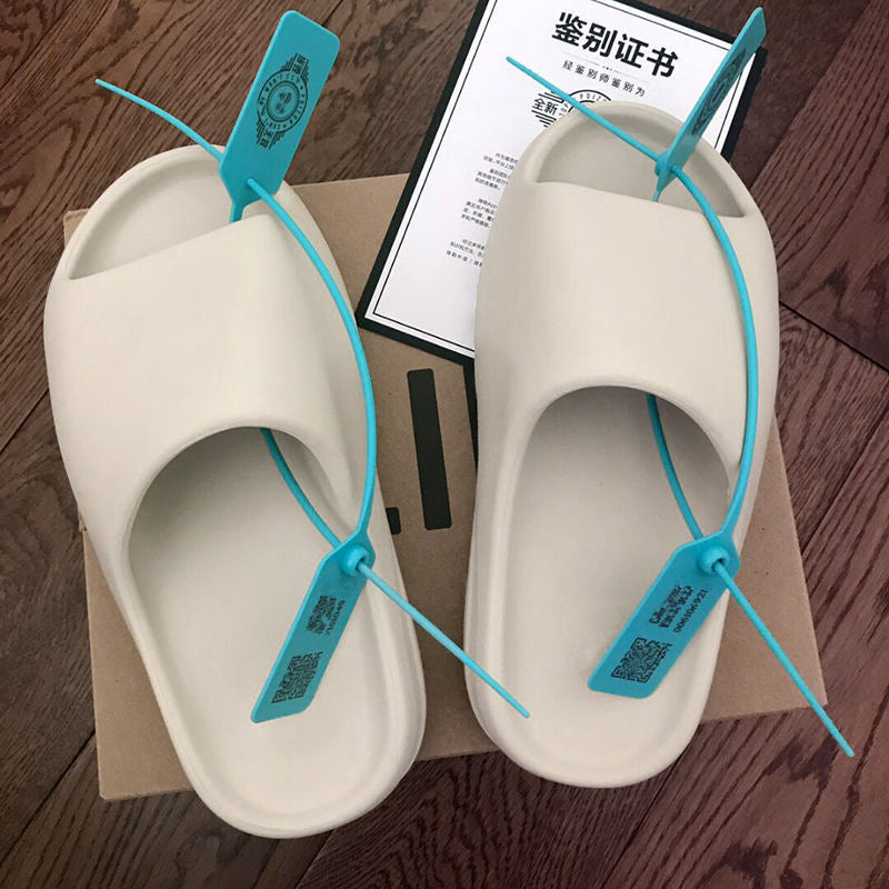 Brand Women Men Slippers Soft Sandals Women Beach Casual Shoes EVA Slides Original Men Flip-flop Summer 2022 Summer Men's Sandal