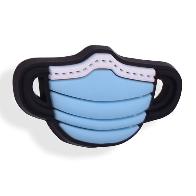 Free Shipping 1Pcs PVC Hospital Medical Series Shoe Charms  Ambulance Mask Shoes Accessories Fit Crocs Wristbands Unisex Gifts