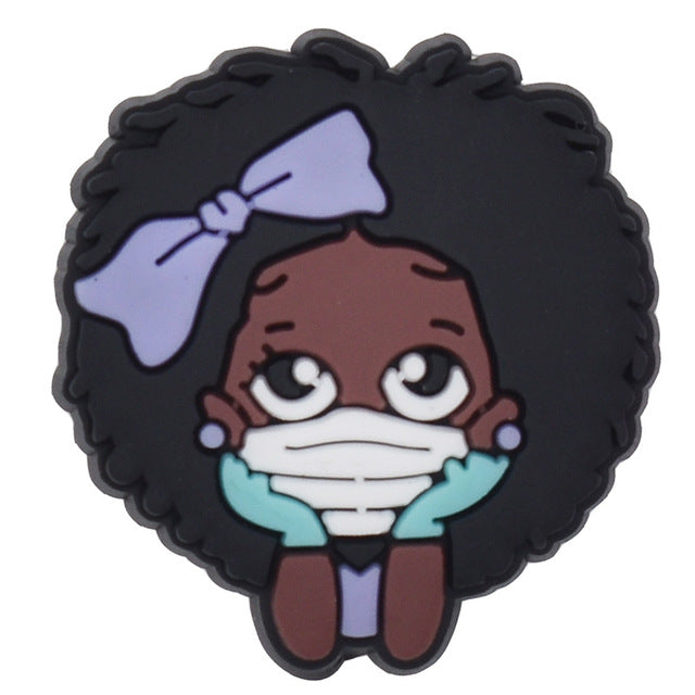 Free Shipping 1Pcs PVC Hospital Medical Series Shoe Charms  Ambulance Mask Shoes Accessories Fit Crocs Wristbands Unisex Gifts