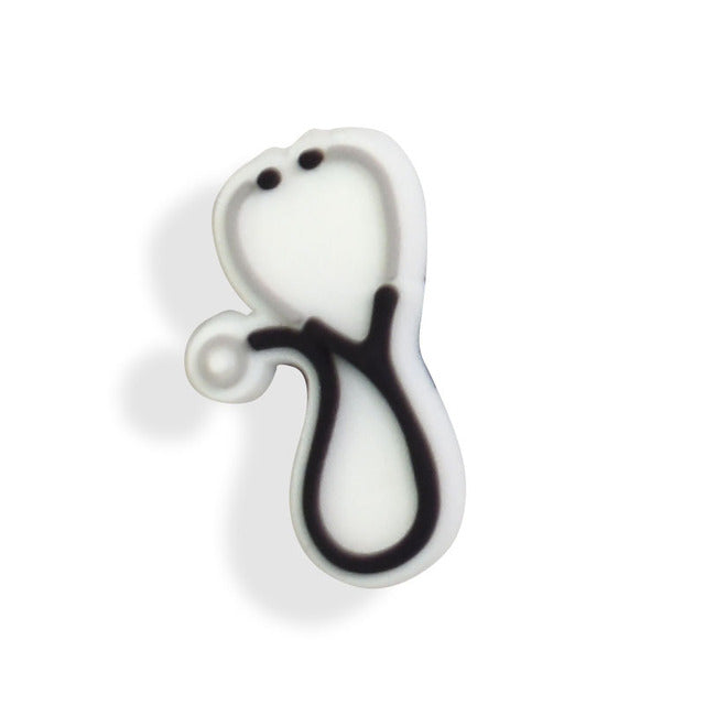 Free Shipping 1Pcs PVC Hospital Medical Series Shoe Charms  Ambulance Mask Shoes Accessories Fit Crocs Wristbands Unisex Gifts