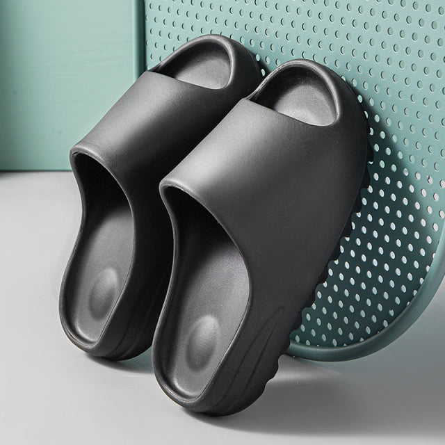 Topvivi soft slippers luxury man clapper 2021 summer fashion eva slippers Thick bottom slide beach sandal man house man slippers